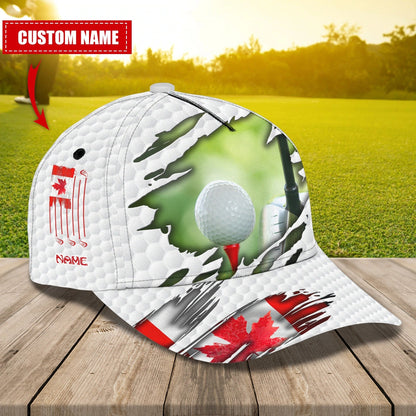 Customized Womens Golf Cap, Baseball Golf Cap, Classic Golf Cap For Girl, Best Gift To Golf Lover CO0333