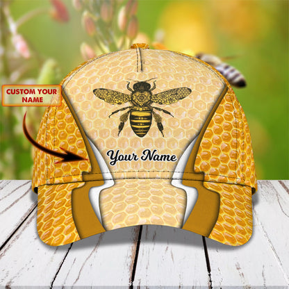 3D Classic Cap Love Bee Name Cap Lasfour CA1352