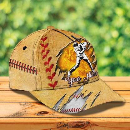 3D Classic Cap Baseball Personalized Name Cap 686 Lasfour CA0551