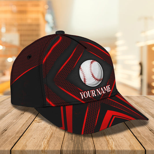 3D Classic Cap Love Baseball Personalized Name Cap Lasfour CA1238