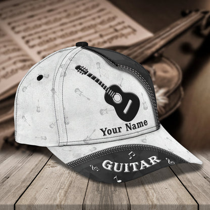 3D Classic Cap Guitar 11 Personalized Name Cap Lasfour CA0651