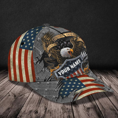 Personalized Veteran 3D Full Printed Baseball Cap, Veteran Hat For Men And Women, Cap Hat For Veteran Dad CO0518