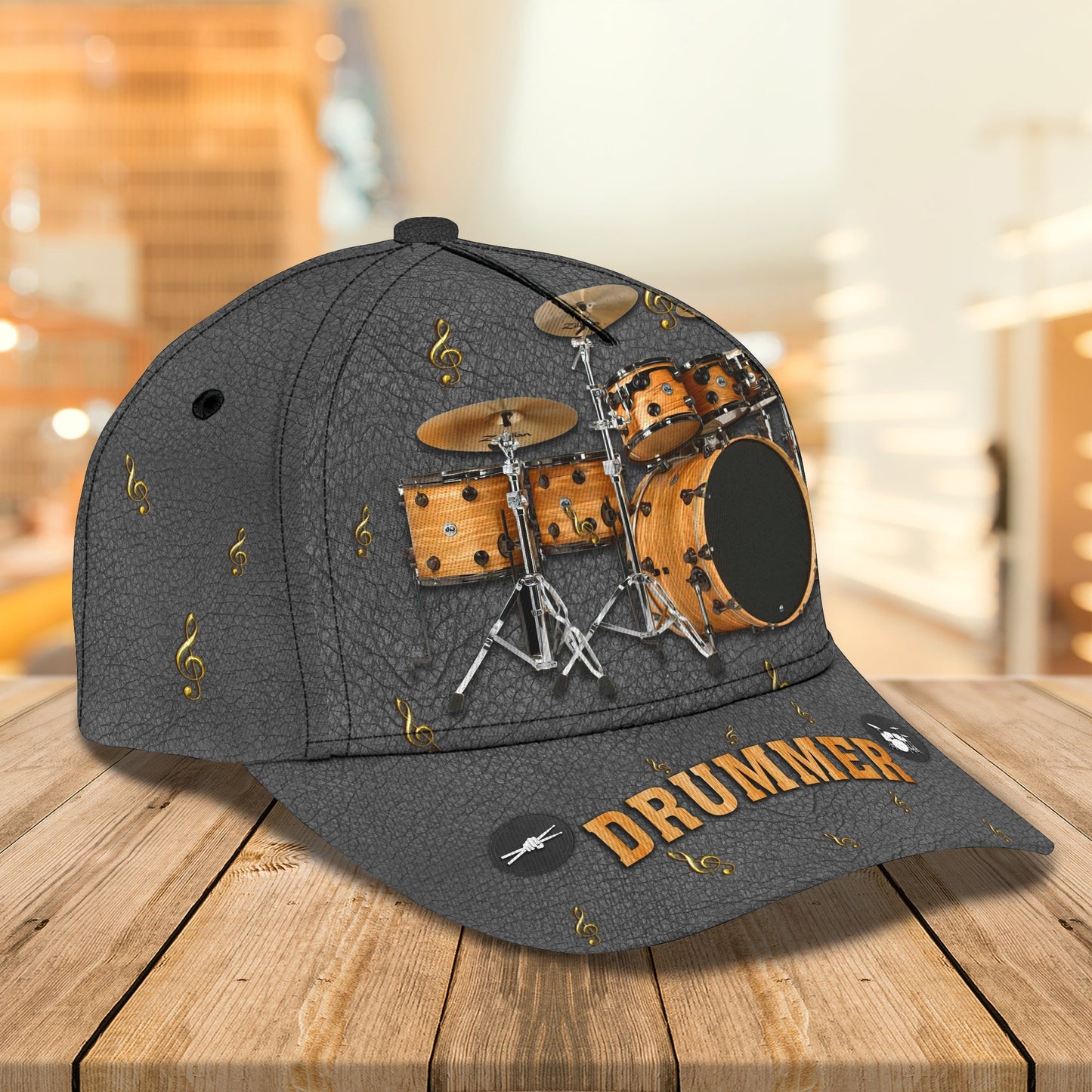 3D Classic Cap Drummer Cap Lasfour CA2120