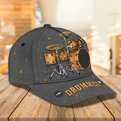 3D Classic Cap Drummer Cap Lasfour CA2120