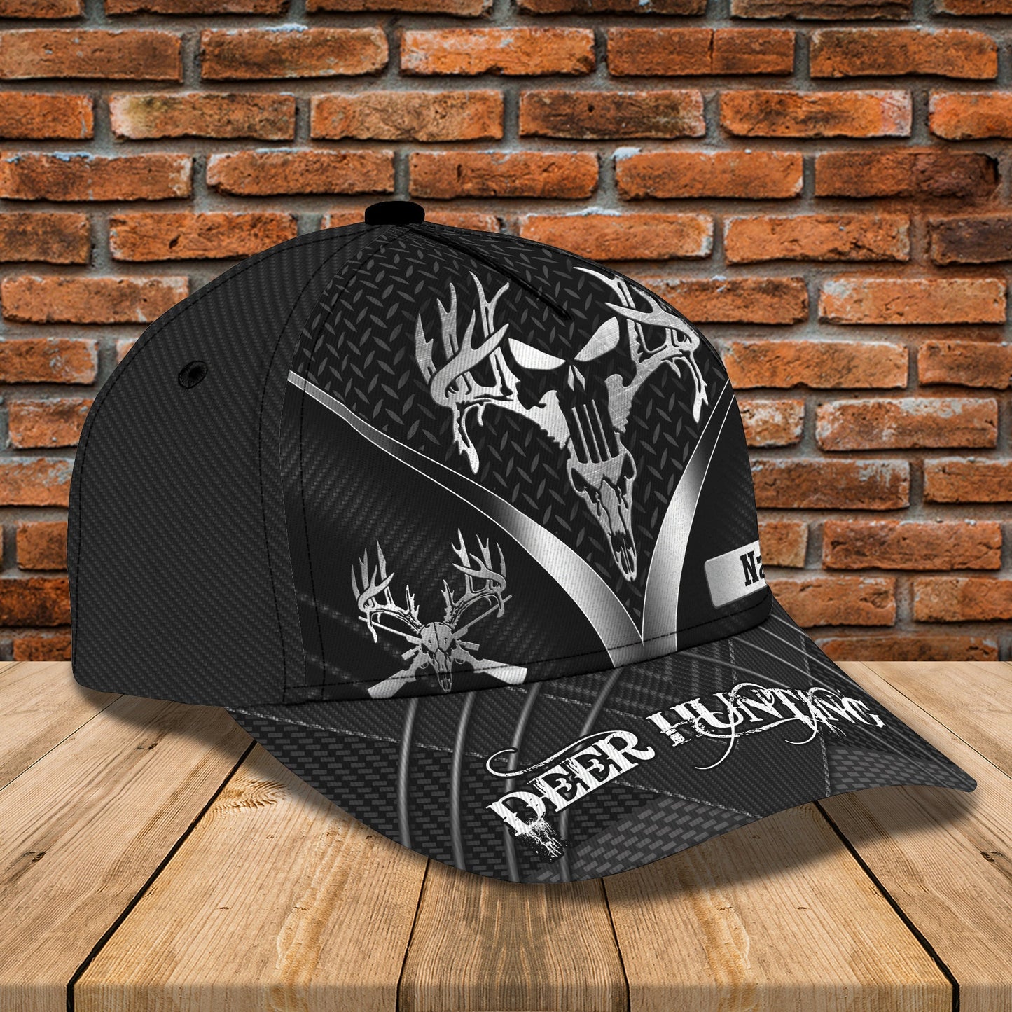 3D Classic Cap Deer Hunting Personalized Name Cap 029 Lasfour CA0995