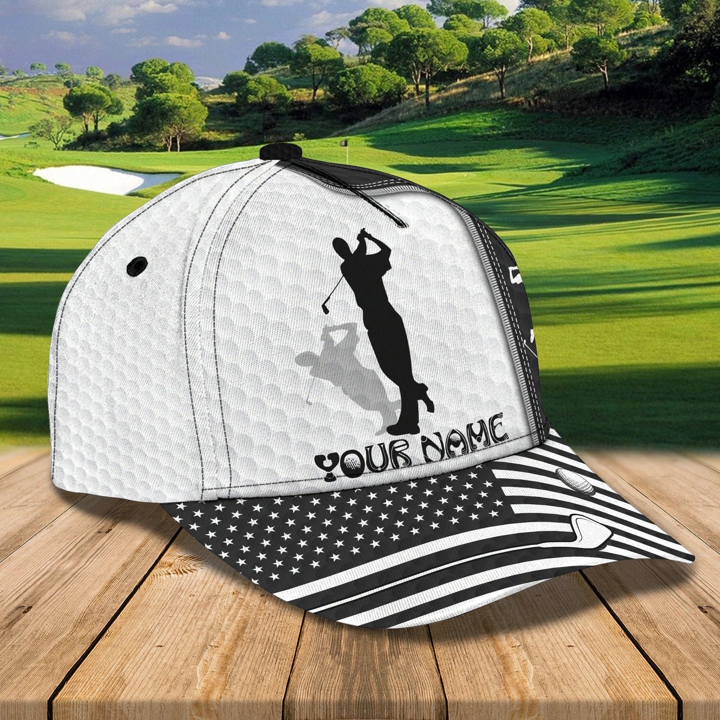 Custom 3D All Over Print Caps For Dad Golfer, Father Day Gift For Golfer, Golf Dad Gifts, Golf Daddy CO0347