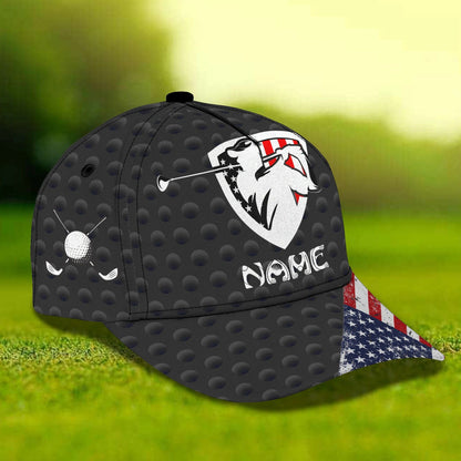 Personalized 3D Full Printing Cap Hat For Golf Men, American Golf Cap, Golf Hat Summer CO0370