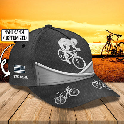 3D Classic Cap Bicycle Cap2 Personalized Name Cap Lasfour CA1996