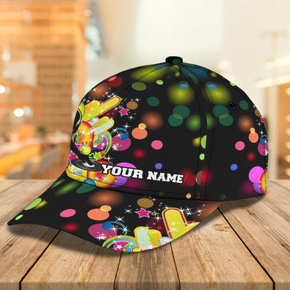 3D Classic Cap Dj 02 Personalized Name Cap Lasfour CA0726