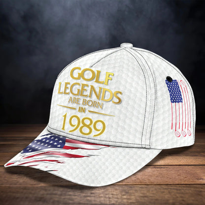 Custom Baseball Golf Caps For Men And Women, Golf Legends Are Born In, Best Gift For Golfer CO0353