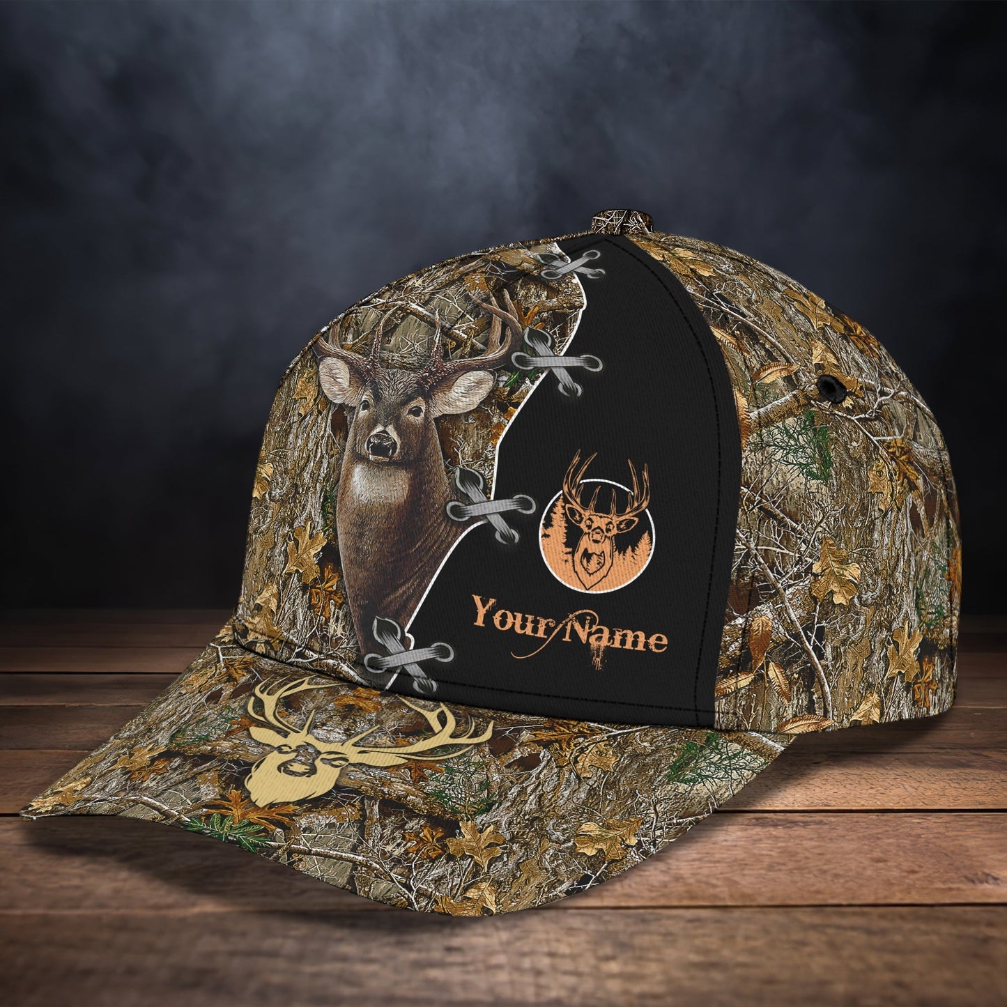 Customized Hunting Cap For Dad, 3D Full Printed Deer Hunting Hat Cap For Man And Women, Deer Hunting Cap Hat CO0523