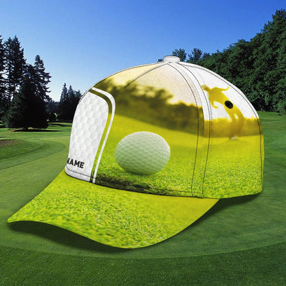 Personalized Womens Golf Cap, Queen Of The Green Baseball 3D Full Print Cap Hat For Golf Lover CO0363