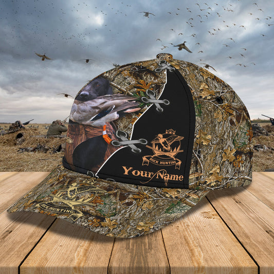 3D Classic Cap Duck Hunting Newpersonalized Name Cap Lasfour CA0719