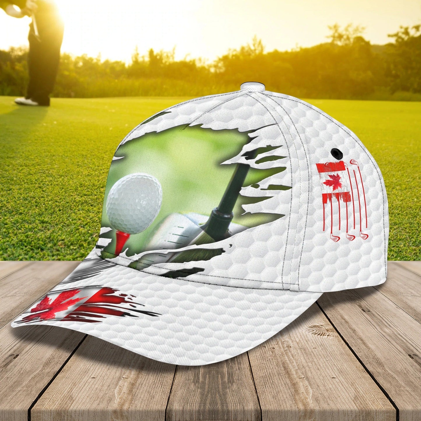 Custom With Name 3D Baseball Cap Hat For Golf Man, Plan For The Day With Golf, Gift A Golf Lover CO0378