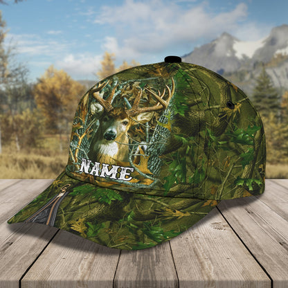 3D Classic Cap Hunting Is My Life Personalized Name Cap Lasfour CA0720