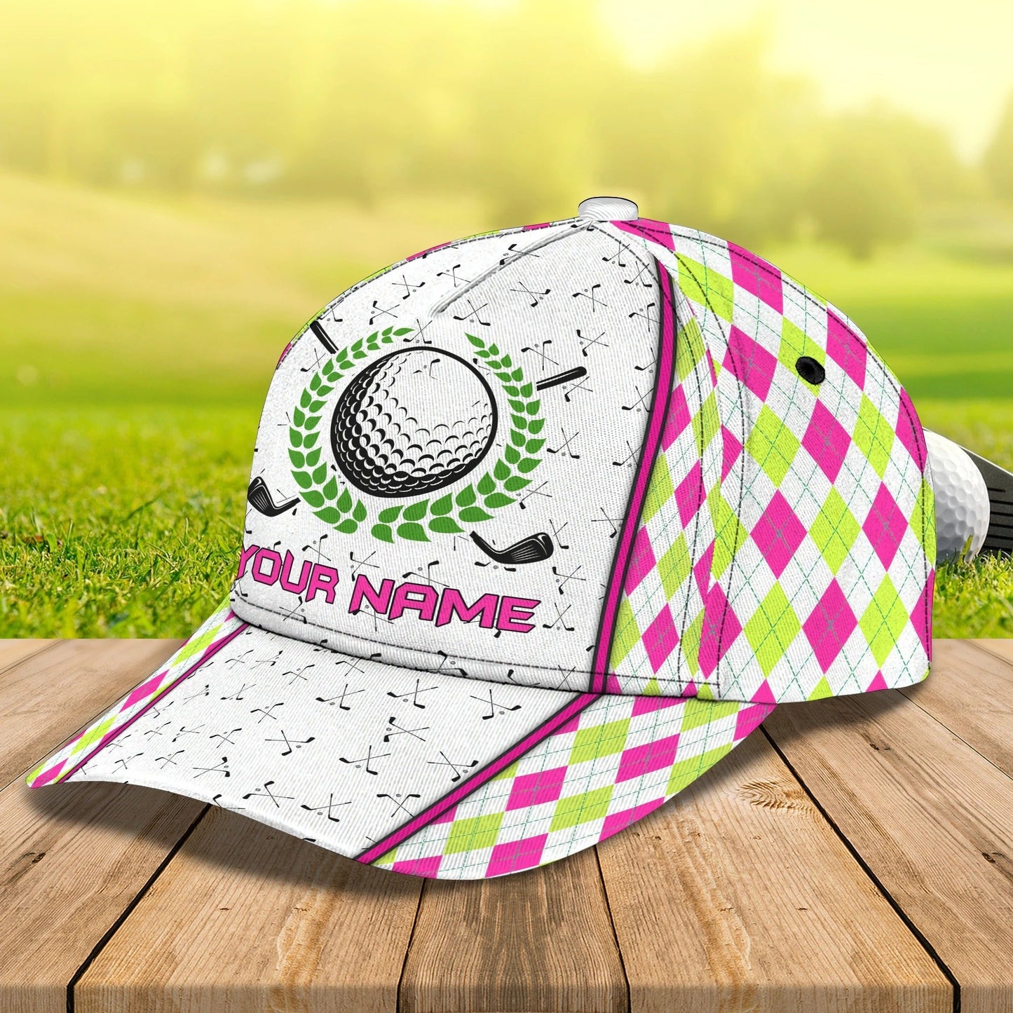 Personalized Baseball Golf Cap For Women, Golfer Cap For Woman, Birthday Golfer Gifts, Woman Golf Cap CO0334