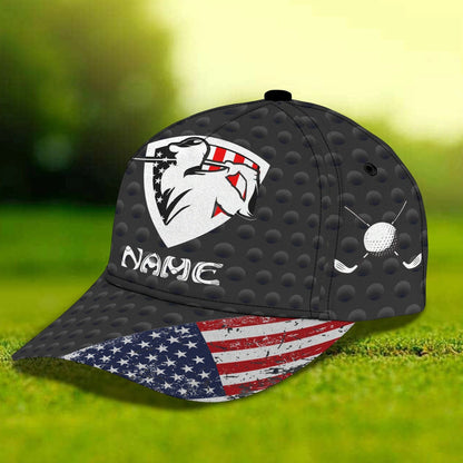 Personalized 3D Full Printing Cap Hat For Golf Men, American Golf Cap, Golf Hat Summer CO0370