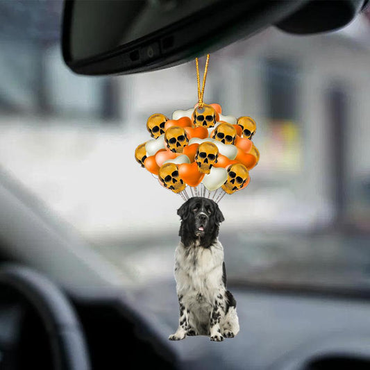 Newfounderland Halloween Car Ornament Dog Ornament For Halloween OO1157