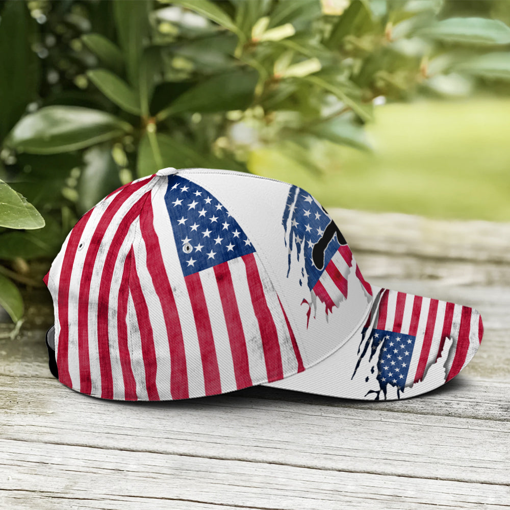 Baseball Cap For Boxing Lovers US Flag Pattern Lasfour CO0959