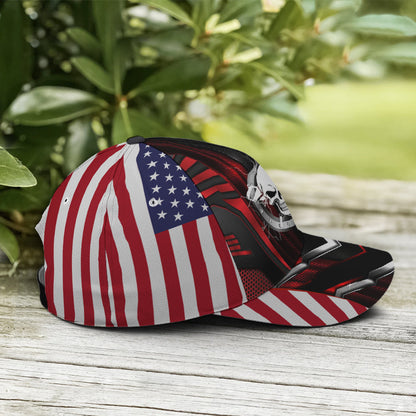 Baseball Cap For Carpenter US Flag Pattern Lasfour CO0926