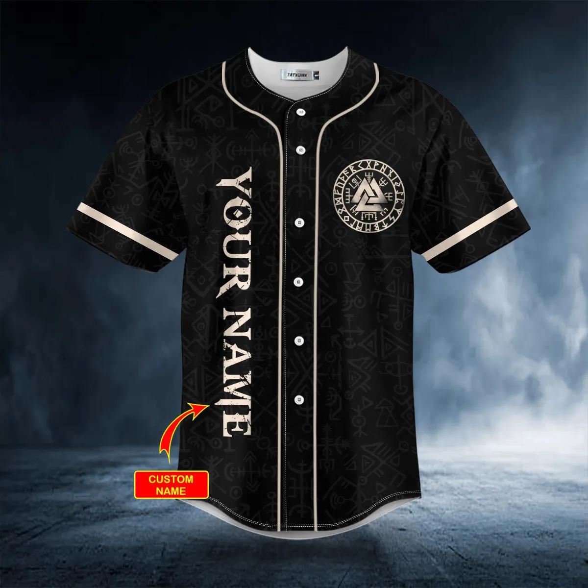 Old For Good Reason Viking Custom Baseball Jersey, Idea Gift for Men Viking SO0210