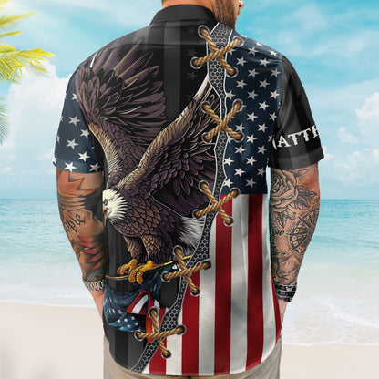 One Nation Under God Jesus Christian 4 Of July Hawaiian Shirt - Custom Hawaiian Shirts HA0097