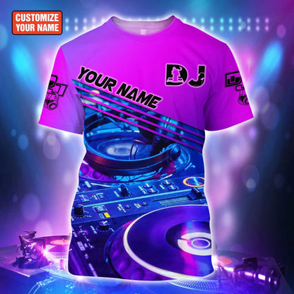 Customized 3D All Over Print DJ Shirt, Unisex Premium Tshirt For DJ Boyfriend, DJ Gift TO2277