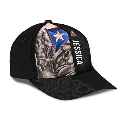 Personalized 3D full printed Puerto Rico Cap Hat, Puerto Rico Hats CO0585