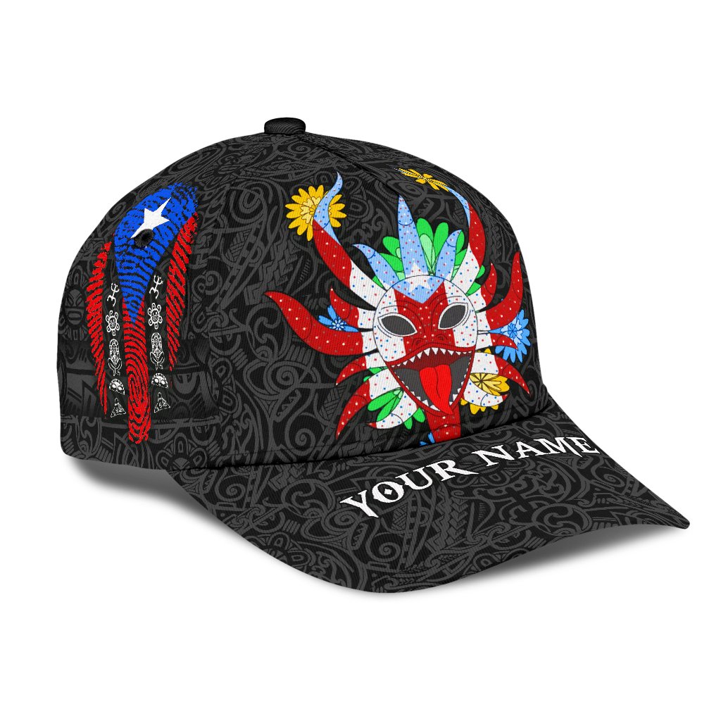 Personalized 3D all over Printed Puerto Rico Cap Hat, Puerto Rico Hat, Puerto Rican Gifts CO0151