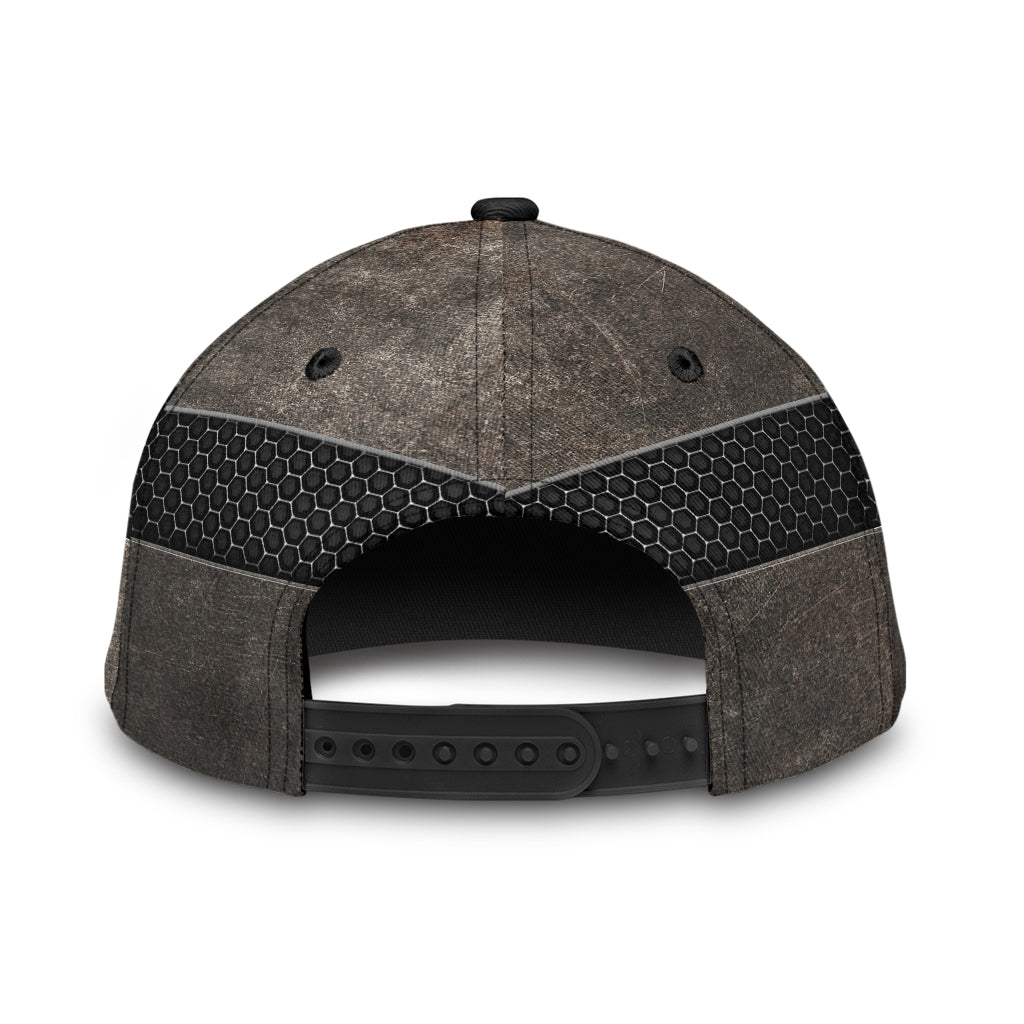 Excavator Custom Classic Cap Hat, 3D All Over Print Excavator Cap Hat For Him CO0495