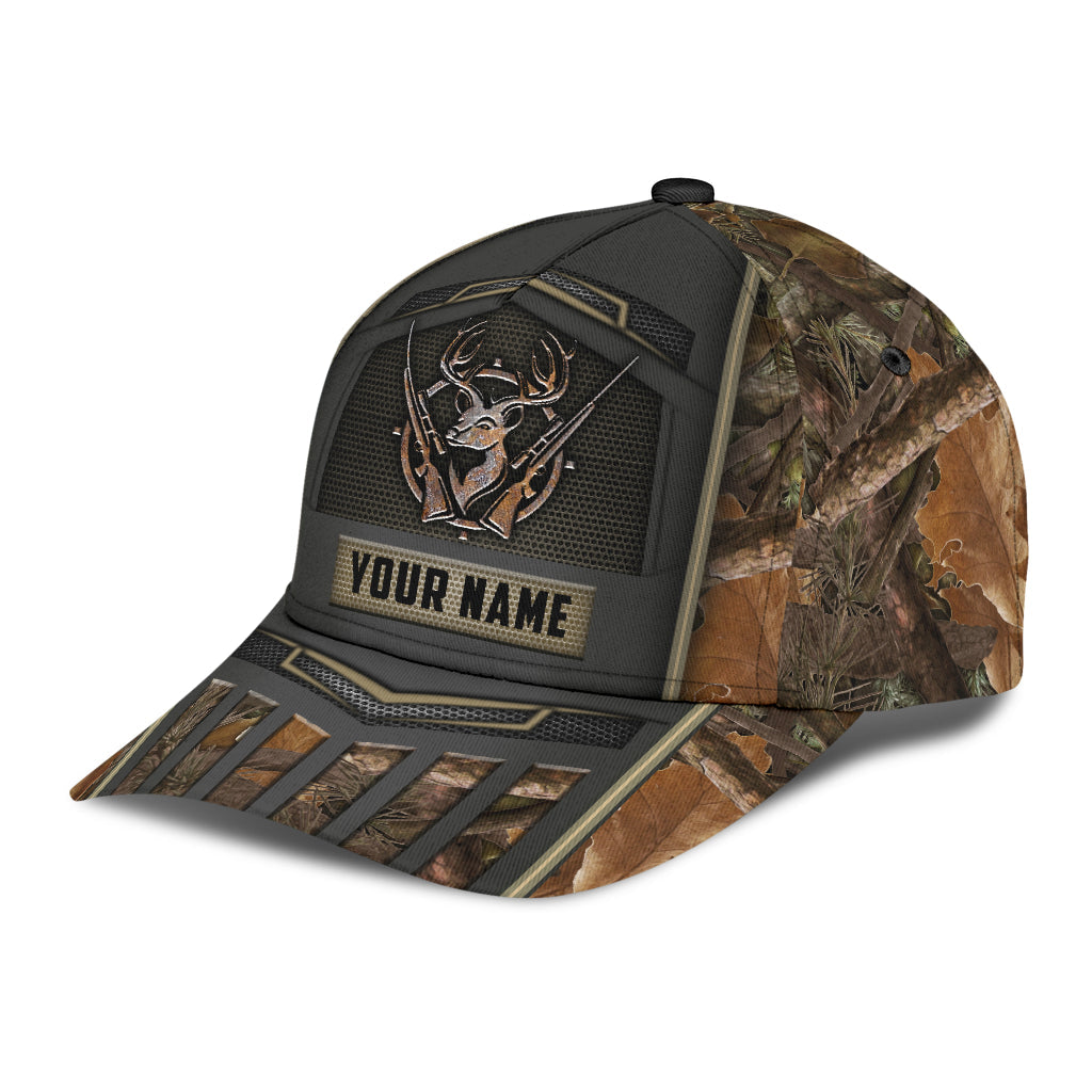 Custom Hunting Classic Cap Hat With Name, Hunter Baseball Cap Hat Present To Hunter Man Girl CO0637