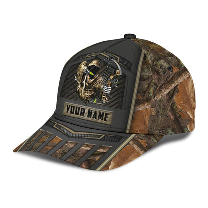 Bow Hunting Classic Cap Custom Name Baseball Cap Hat For Hunter Hunting Cap Hat CO0635