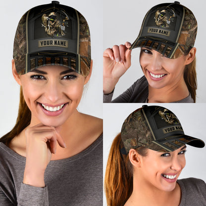 Bow Hunting Classic Cap Custom Name Baseball Cap Hat For Hunter Hunting Cap Hat CO0635