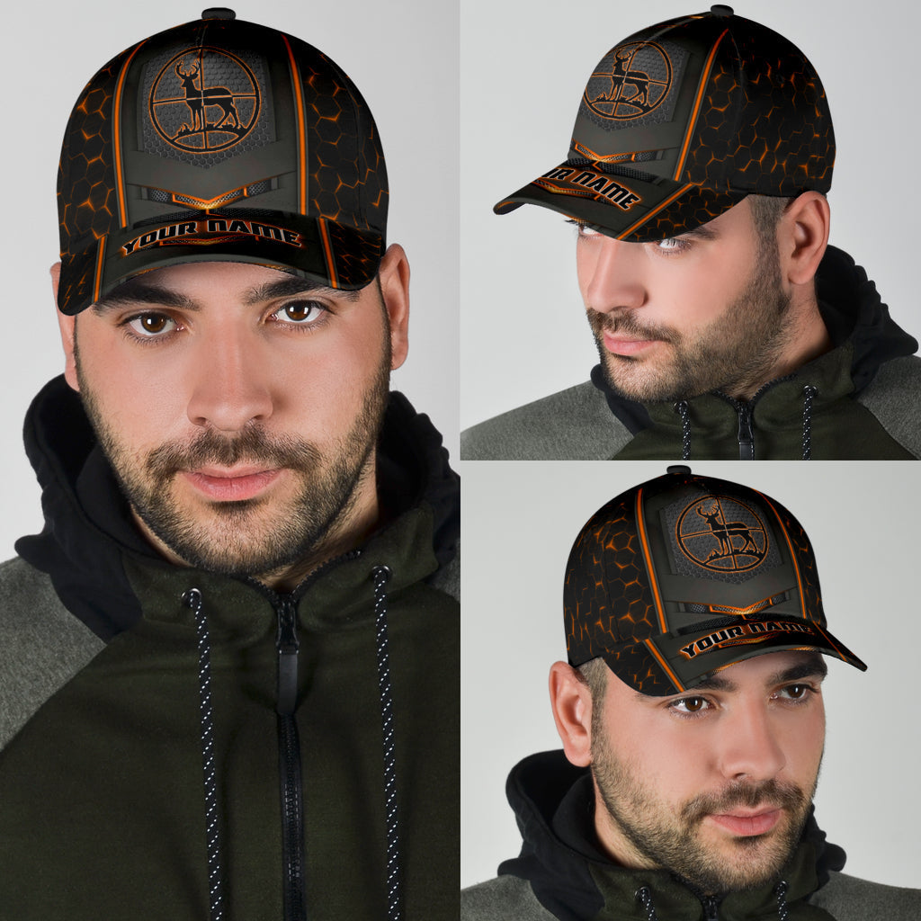 Custom Classic Cap Hat For Hunting Lovers Hunter Cap Hat Deer Hunting Tagged Out Cap Hat CO0638