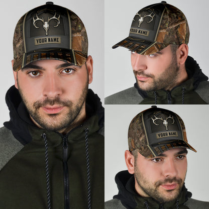 Custom Hunting Cap Hat For Men And Women, Hunter Cap Hat, Deer Hunting Classic Cap Hat CO0128