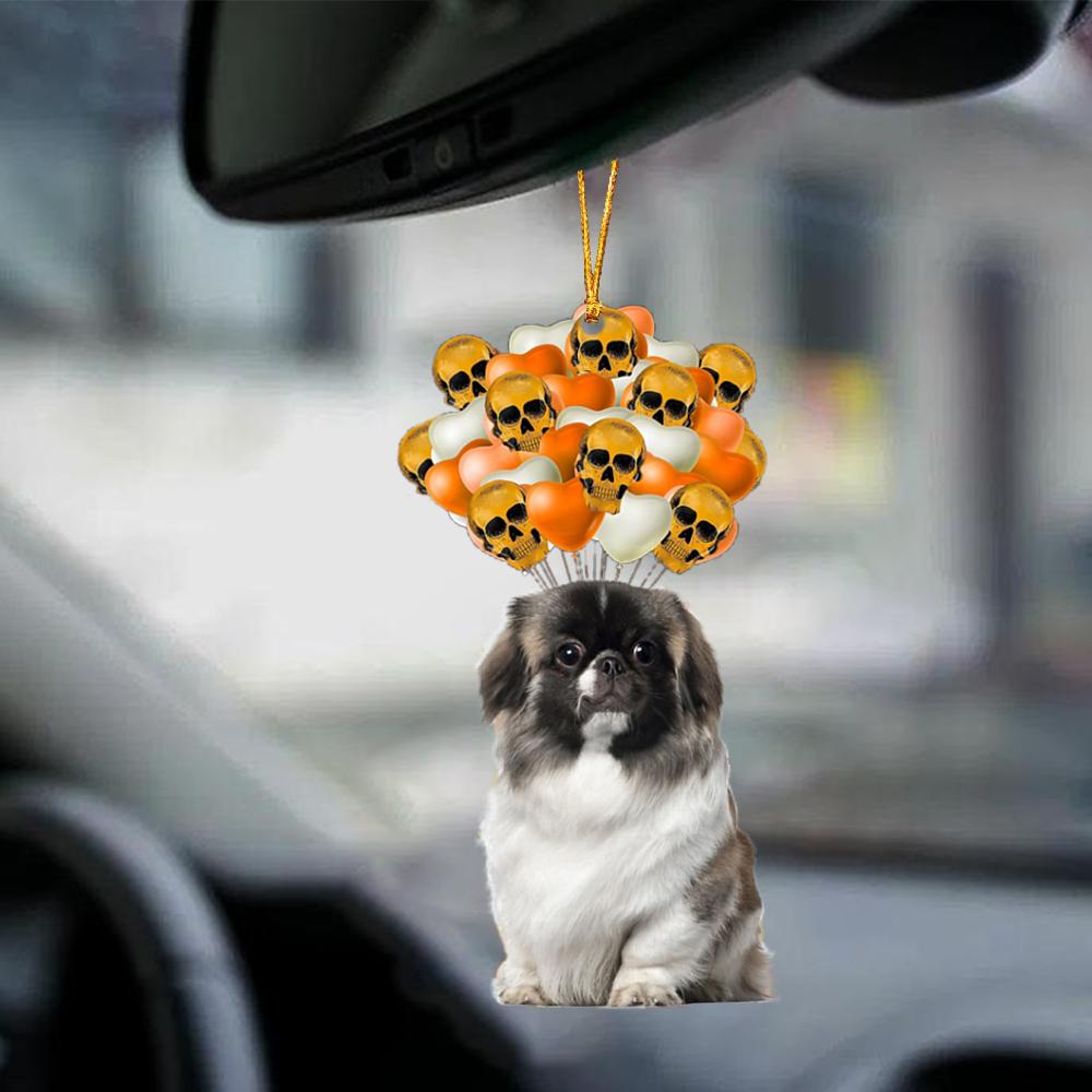 Pekingese Halloween Car Ornament Dog Ornament For Halloween OO1162