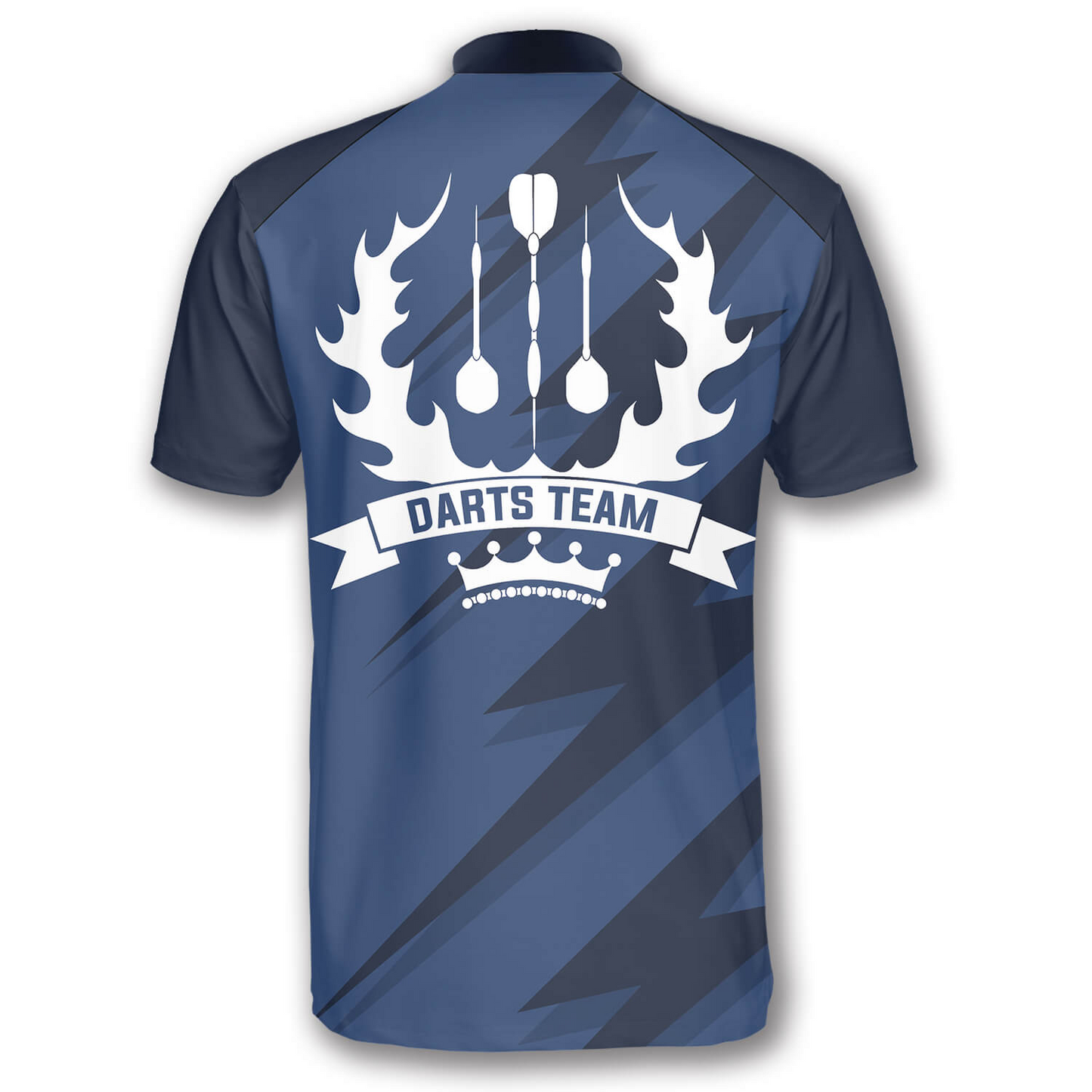 Personalized Name Team Blue Lightning Custom Darts Jerseys For Men, Idea Gift for Dart Team SO0693