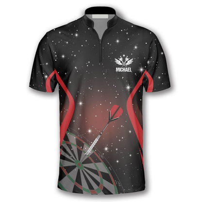 Grim Reaper Red Black Version Custom Darts Jerseys for Men, Perfect Gift for Dart Player SO1378