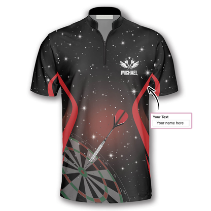 Grim Reaper Red Black Version Custom Darts Jerseys for Men, Perfect Gift for Dart Player SO1378