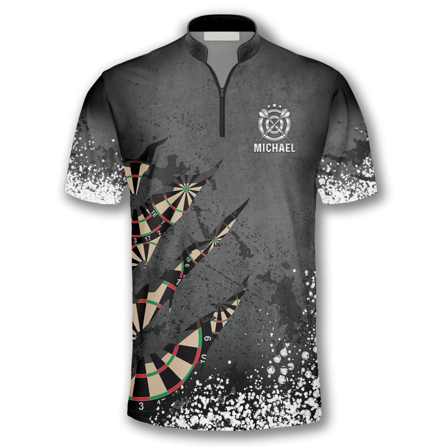 Paint Splash Custom Darts Jerseys for Men, 3D All Over Print Dart Shirt, Dart Jersey Shirt SO0682