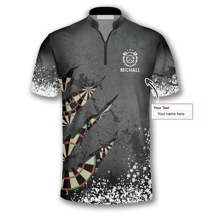 Paint Splash Custom Darts Jerseys for Men, 3D All Over Print Dart Shirt, Dart Jersey Shirt SO0682