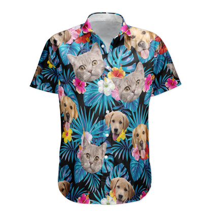 Custom Face For Men, Women - Personalized Photo Hawaiian Shirt HA0002