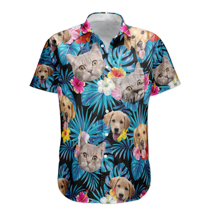 Custom Face For Men, Women - Personalized Photo Hawaiian Shirt HA0002