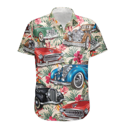 Car Lovers - Personalized Photo Hawaiian Shirt HA0012