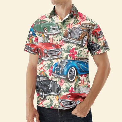 Car Lovers - Personalized Photo Hawaiian Shirt HA0012