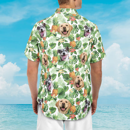 Custom Pet Face - Personalized Photo Hawaiian Shirt HA0014