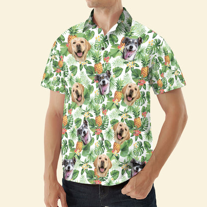 Custom Pet Face - Personalized Photo Hawaiian Shirt HA0014