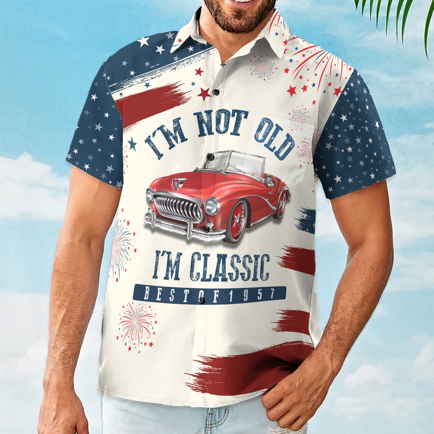 I'm Not Old - Personalized Photo Hawaiian Shirt HA0019