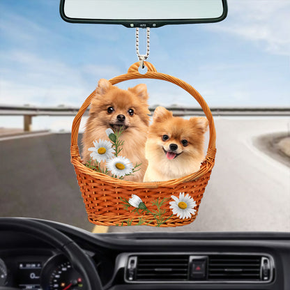 Cool Pomeranian Ornaments God'S Present Car Hanging Ornament SO1498