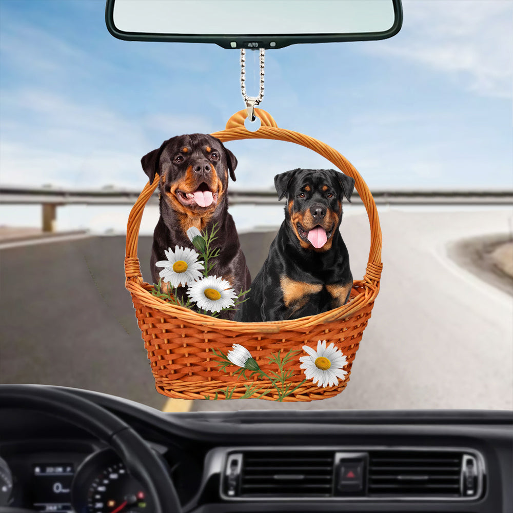 Rottweiler God's Present Car Hanging Ornament For Her OO0933